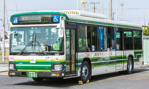 復刻カラーバス／東京ベイシティ交通